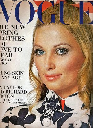 Vintage Vogue magazine covers - wah4mi0ae4yauslife.com - Vintage Vogue February 1969 - Evelyn Kuhn.jpg